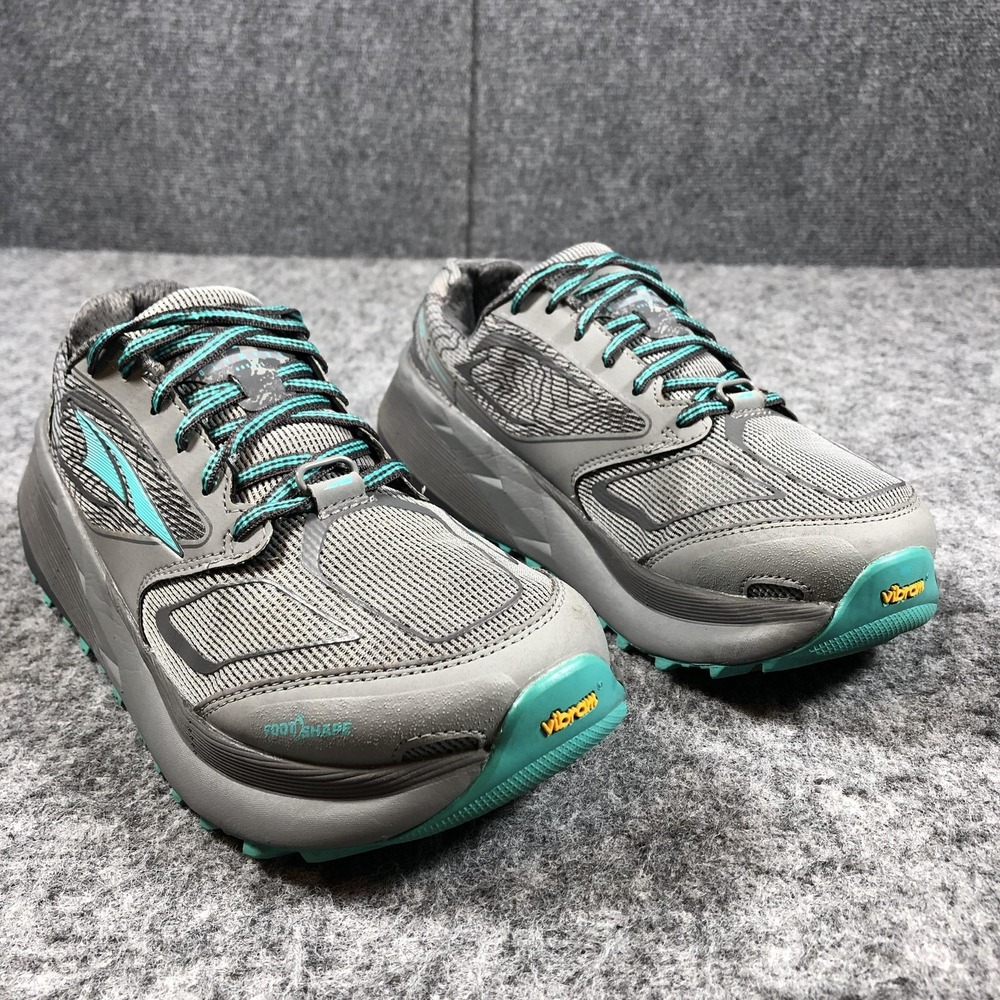 Altra Olympus Trail Running Shoes Womens‎ 7.5 Gray Vibram Cushion AFW1859F - Picture 2 of 16